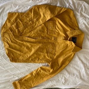 Abercrombie & Fitch Fleece Button Up